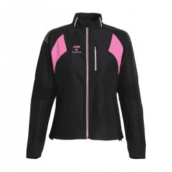 R90 Vinter Träningsjacka Dam Svart/Rosa