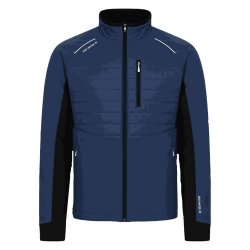 R90 Inverno Jacka Man Blå Plus Size
