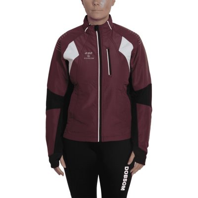 R90 Vinter Träningsjacka Dam Vinröd