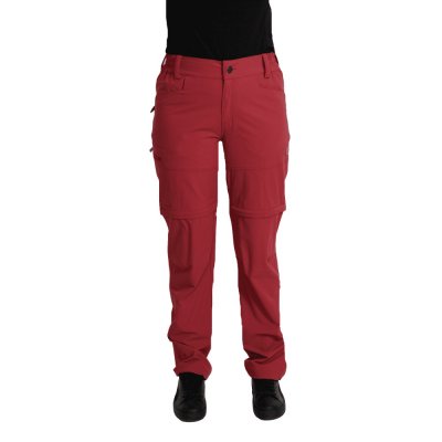 Himalaya Zipp-Off Byxa Dam Röd