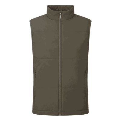 Sestri Vest Herr Grön Plus Size